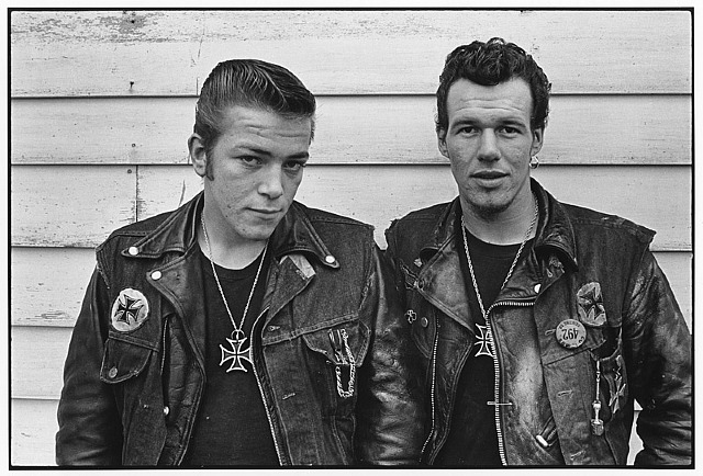 Danny Lyon, Sparky and Cowboy (Gary Rogues), Schererville, Indiana
