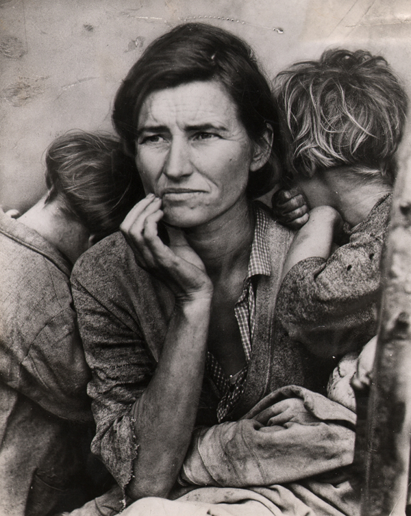 Dorothea Lange, Migrant Mother, Nipomo, California