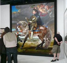Kehinde Wiley, Equestrian Portrait of King Philip II, 2009