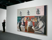 David Salle, With All Due Respect Sir,..., 2009