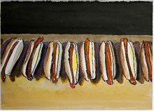 Wayne Thiebaud, Hot Dog Row