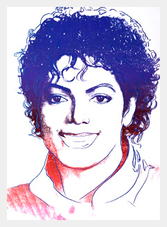 Andy Warhol: Michael Jackson, 1984